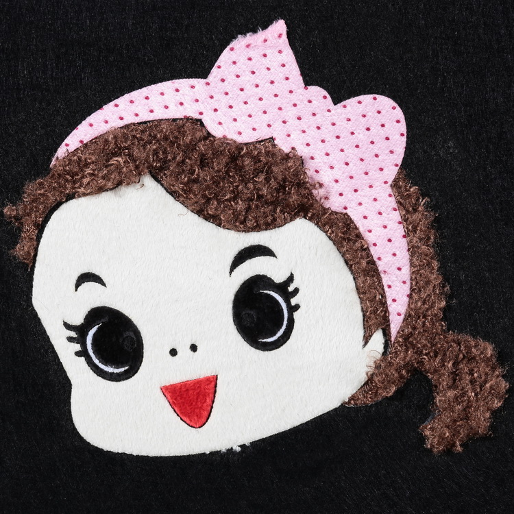 Custom heat press fabric hot fix motif for T-Shirt