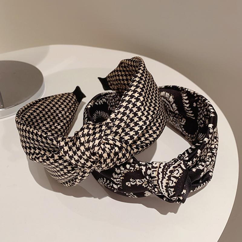 fabric heat press Internet Celebrity Broken Hair Headband Thin Face Wash Headband High Sense Fashion Headdress Women