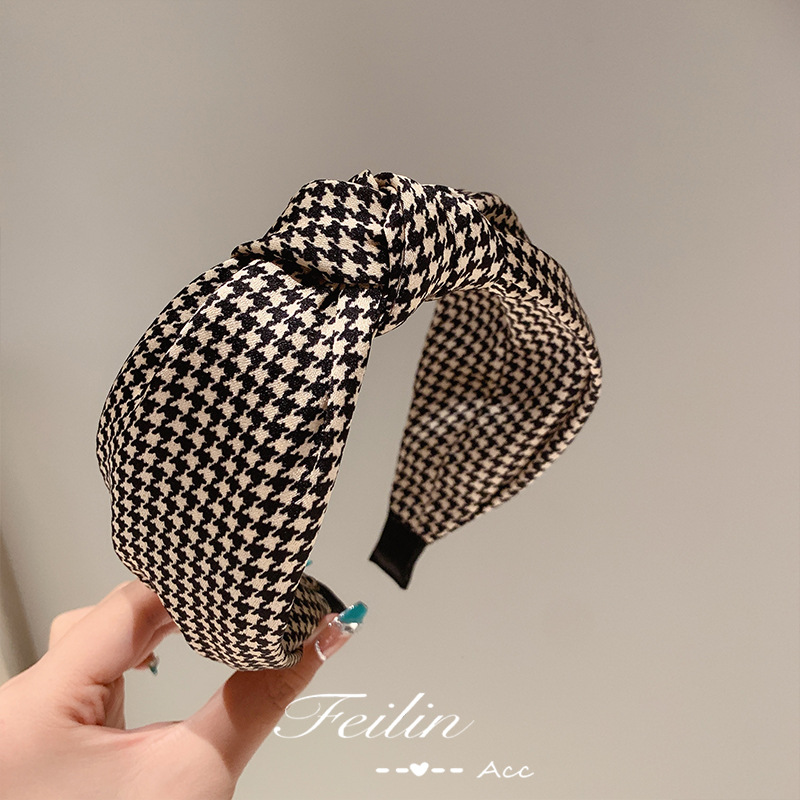 fabric heat press Internet Celebrity Broken Hair Headband Thin Face Wash Headband High Sense Fashion Headdress Women