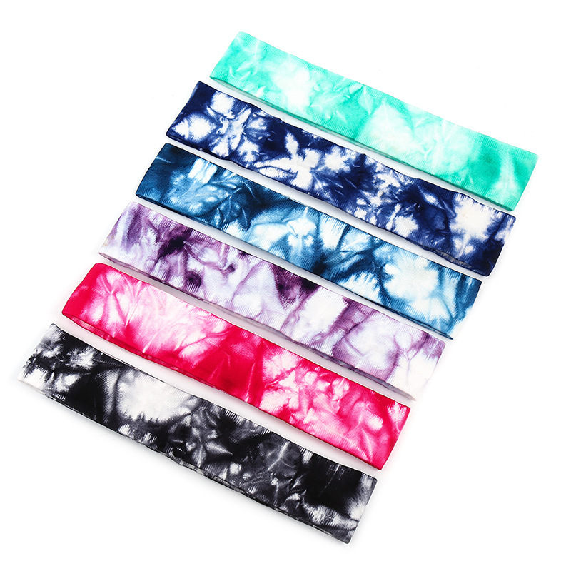Cross-Border New Arrival Fitness Yoga Sweat Absorbing Silicone Non-Slip Antiperspirant Headband    fabric heat press
