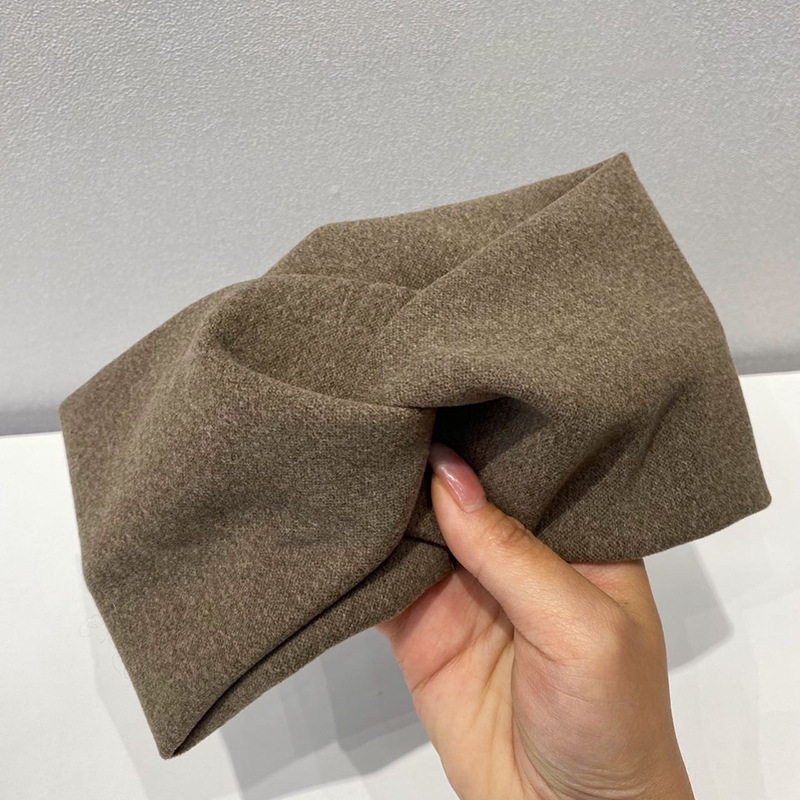 fabric heat press Super Wide Western Style European and American Hair Band Sports Face Wash Headband Headband for Women