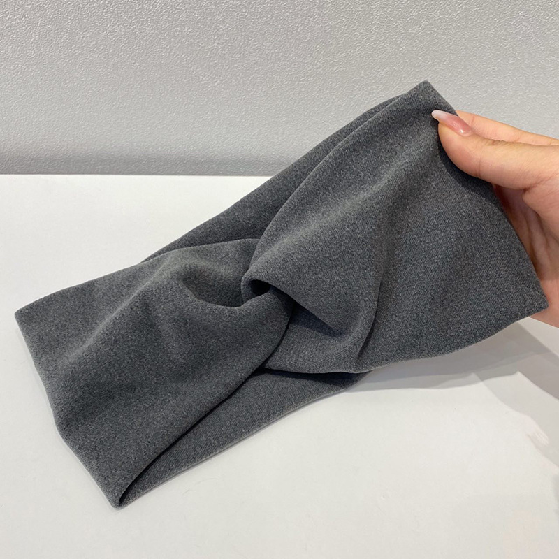 fabric heat press Super Wide Western Style European and American Hair Band Sports Face Wash Headband Headband for Women