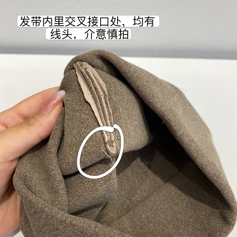 fabric heat press Super Wide Western Style European and American Hair Band Sports Face Wash Headband Headband for Women
