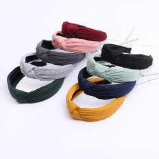 New Cross Tight Hair Band Washing Face Hair Band Women's Solid Color Hair Accessories Korean fabric heat press New Cross Tight Hair Band Washing Face Hair Band Women's Solid Color Hair Accessories Korean fabric heat press