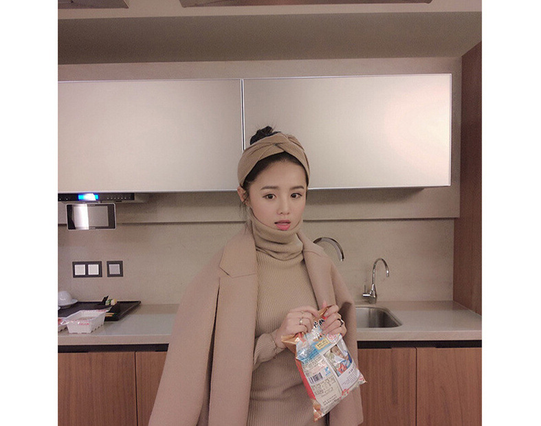 New Cross Tight Hair Band Washing Face Hair Band Women's Solid Color Hair Accessories Korean fabric heat press New Cross Tight Hair Band Washing Face Hair Band Women's Solid Color Hair Accessories Korean fabric heat press