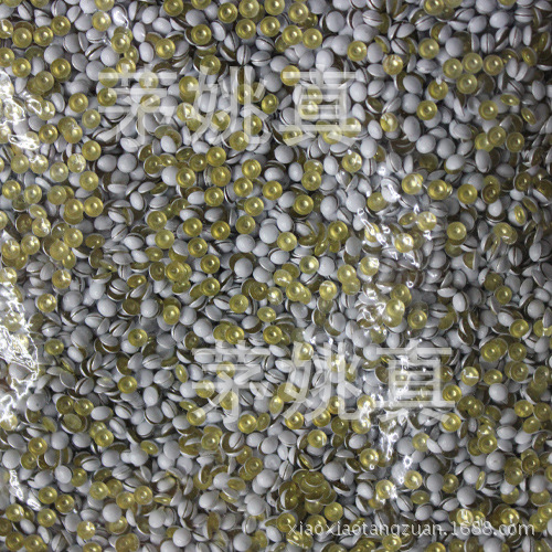 A hot piece of Pearl half hot chip color fluorescent color white glue