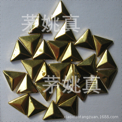 Flat triangle tip flat copper hot hot hot chip 8*8 copper iron tablets Flat triangle tip flat copper hot hot hot chip 8*8 copper iron tablets