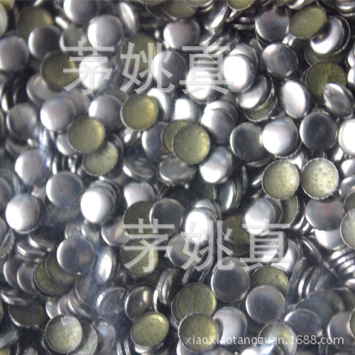 Copper iron tablets 10mm round copper silver white hot chip high quality environmental protection adhesive