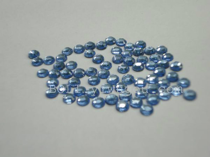 Accessories Hot Chip plans two-sided blue AB rhinestones