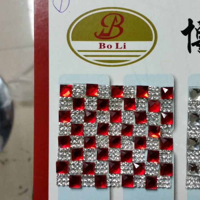 Diamond drill glue film glass network edition edition diamond drilling hot chip hot clothing accessories