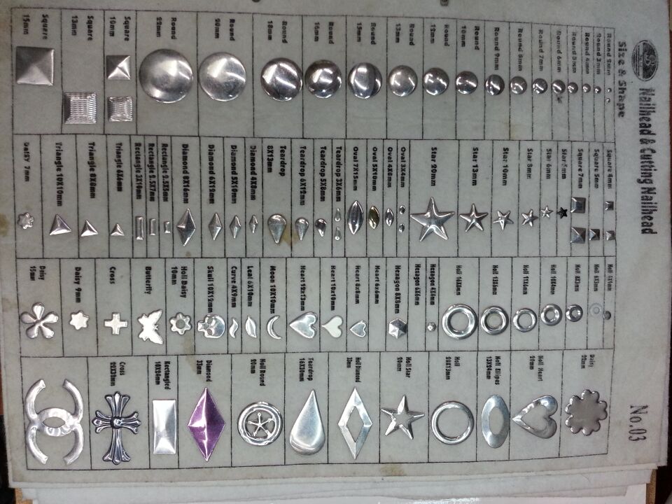 Aluminum flat card drilling hot chip accessories
