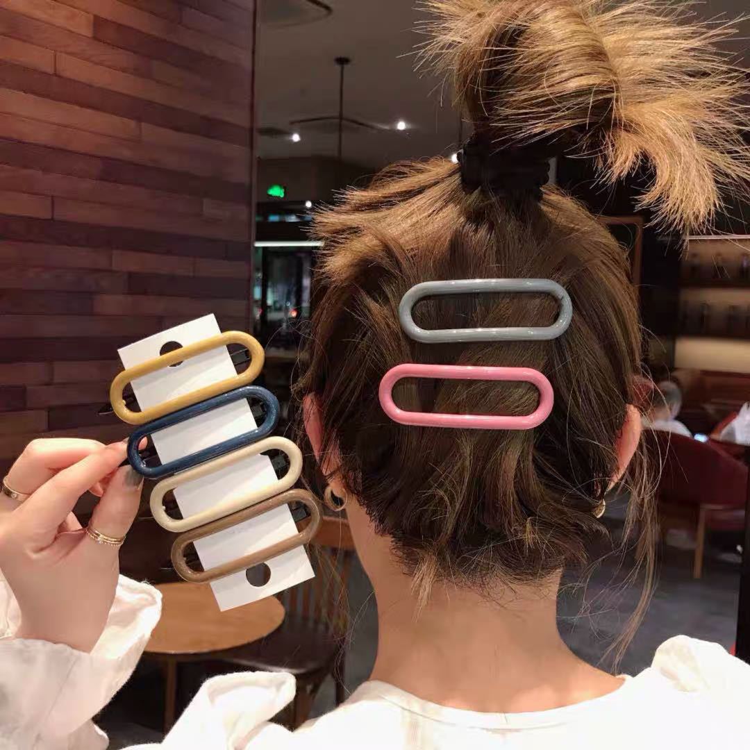 South Korea east gate with resin color one word clip ins hyun a frog buckle clip versatile teenage bangs hair clip South Korea east gate with resin color one word clip ins hyun a frog buckle clip versatile teenage bangs hair clip