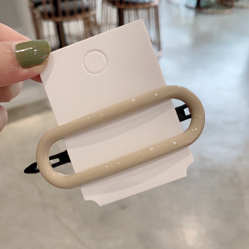 South Korea east gate with resin color one word clip ins hyun a frog buckle clip versatile teenage bangs hair clip South Korea east gate with resin color one word clip ins hyun a frog buckle clip versatile teenage bangs hair clip