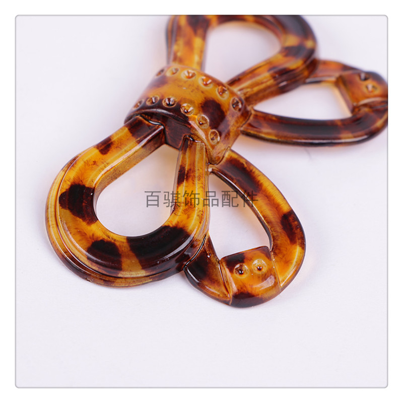 Amber resin mini small bow handmade diy hair accessories accessories clothing decoration buckle Amber resin mini small bow handmade diy hair accessories accessories clothing decoration buckle