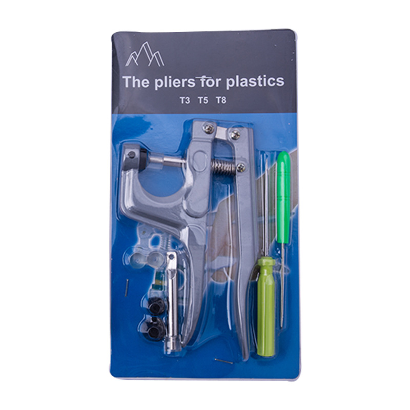 Manufacturer T5 T8 T09 Resin Plastic Snap Fastener Installation Tool Hand Press Pliers Pressing Buckle Pliers Buckle Pressing Buckle