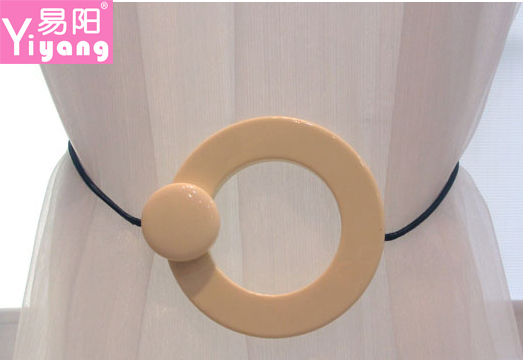 Yi Yang factory explosions European resin ring magnetic Curtain ring leather strap resin buckle size button