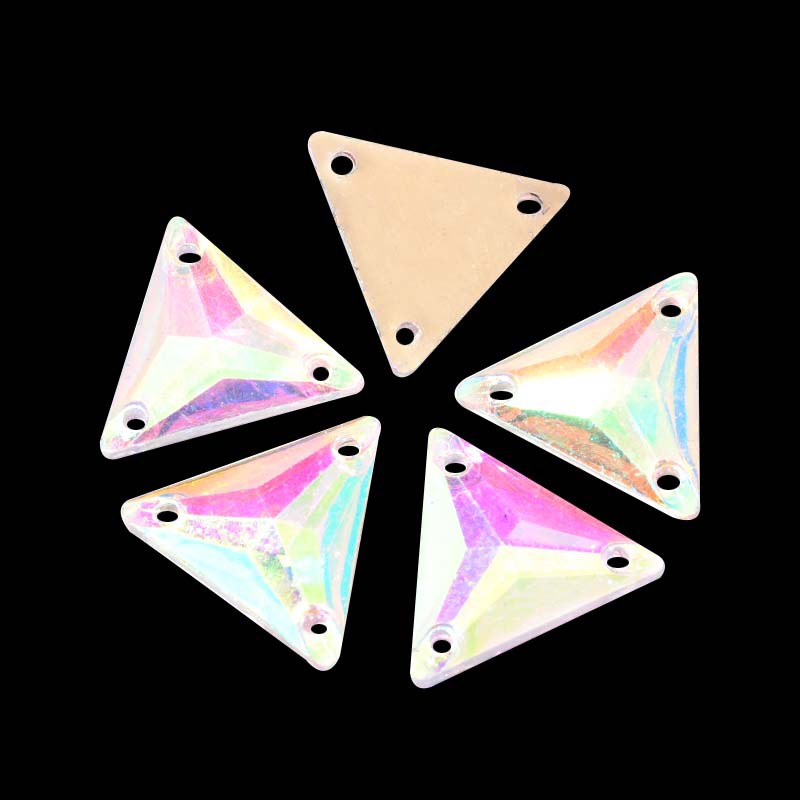 Middle East Indian Resin Flat Satellite Mold Hole Flat Buckle Double Hole Hand Sewing Drill DIY Wedding Dress Wedding Dress Sequins