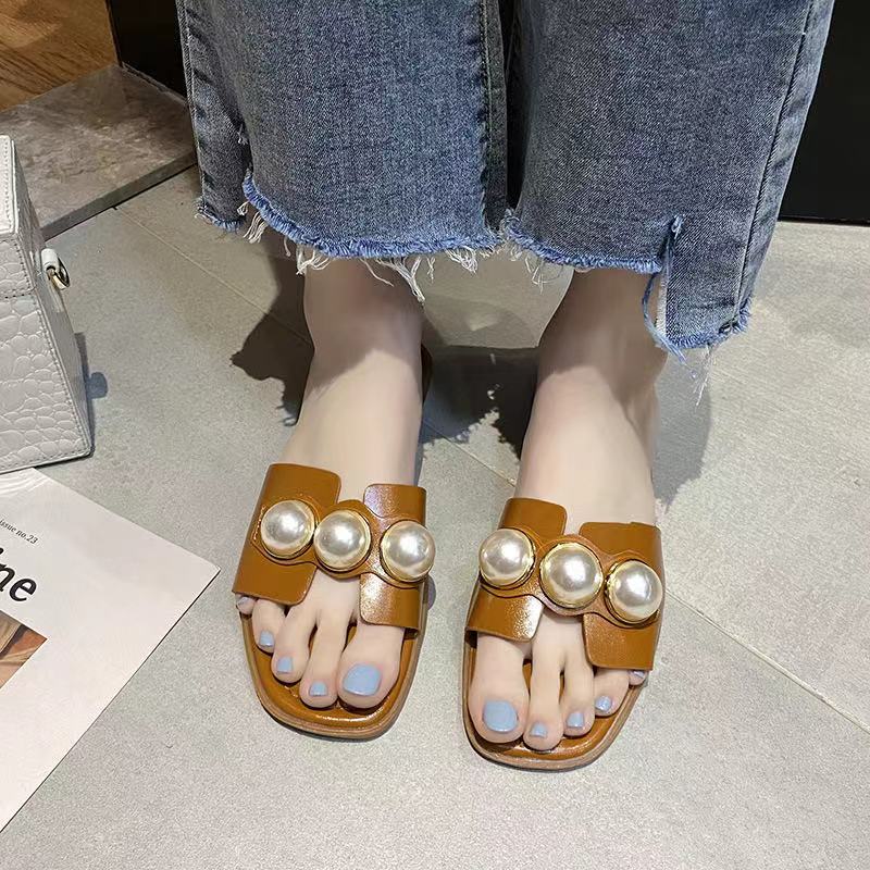 Amazon AliExpress Foreign Trade Hot Sale Sandals Pearl Accessories Resin Buckle Curtain Lace Accessories