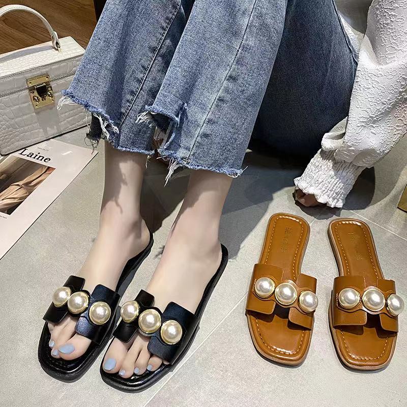 Amazon AliExpress Foreign Trade Hot Sale Sandals Pearl Accessories Resin Buckle Curtain Lace Accessories