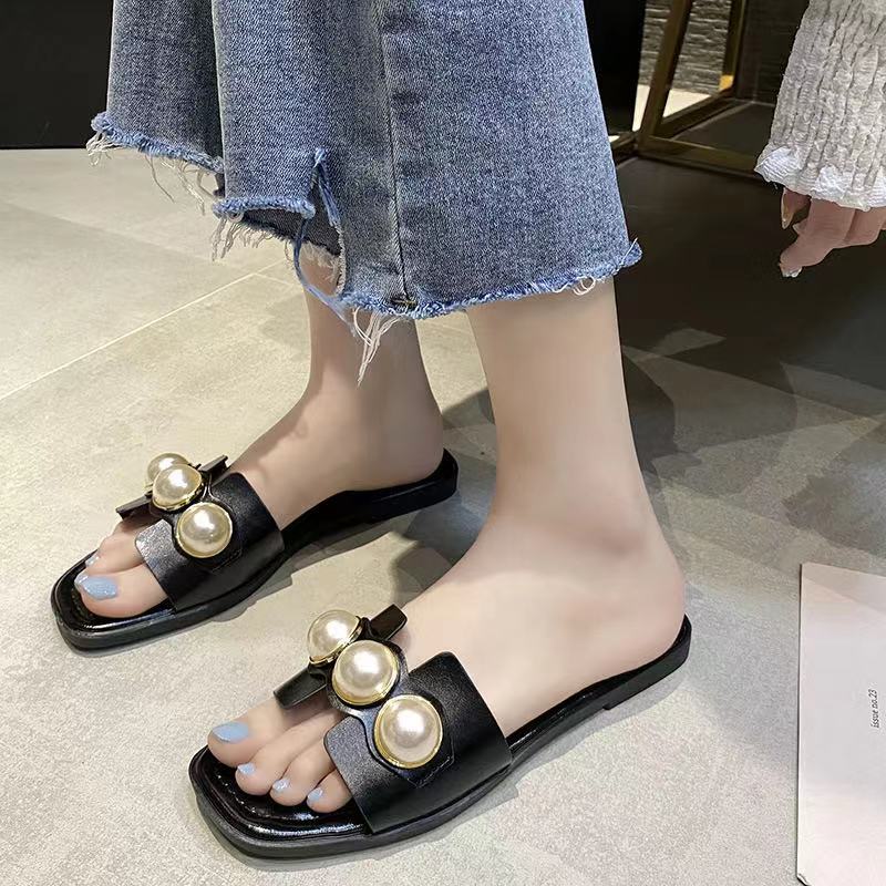 Amazon AliExpress Foreign Trade Hot Sale Sandals Pearl Accessories Resin Buckle Curtain Lace Accessories