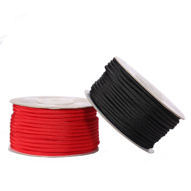 New Products in Stock 3mm Dacron Ropes Red and Black Core round Rope Clothes Pants Waist Strap Clothing Accessories Wholesale New Products in Stock 3mm Dacron Ropes Red and Black Core round Rope Clothes Pants Waist Strap Clothing Accessories Wholesale