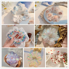 Korean Style Fresh Mori Girl's Hair Rope Hair Accessories Simple Hair Elastic Band Hot Selling Bracelet Two Hair Ropes Hair Ring Korean Style Fresh Mori Girl's Hair Rope Hair Accessories Simple Hair Elastic Band Hot Selling Bracelet Two Hair Ropes Hair Ring