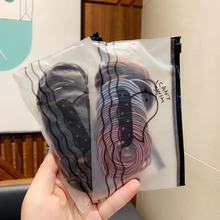 Korean Style Fresh Mori Girl's Hair Rope Hair Accessories Simple Hair Elastic Band Hot Selling Bracelet Two Hair Ropes Hair Ring Korean Style Fresh Mori Girl's Hair Rope Hair Accessories Simple Hair Elastic Band Hot Selling Bracelet Two Hair Ropes Hair Ring