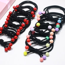 Korean Style Fresh Mori Girl's Hair Rope Hair Accessories Simple Hair Elastic Band Hot Selling Bracelet Two Hair Ropes Hair Ring Korean Style Fresh Mori Girl's Hair Rope Hair Accessories Simple Hair Elastic Band Hot Selling Bracelet Two Hair Ropes Hair Ring