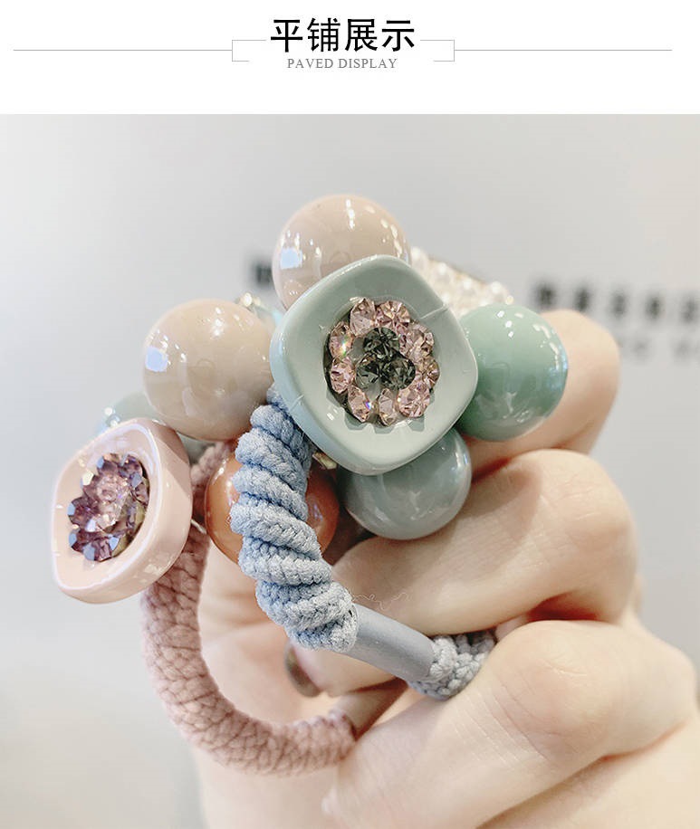 Korean Style Fresh Mori Girl's Hair Rope Hair Accessories Simple Hair Elastic Band Hot Selling Bracelet Two Hair Ropes Hair Ring Korean Style Fresh Mori Girl's Hair Rope Hair Accessories Simple Hair Elastic Band Hot Selling Bracelet Two Hair Ropes Hair Ring