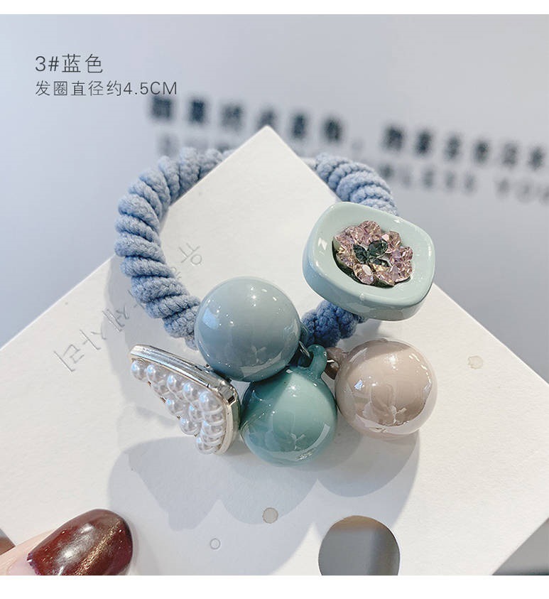 Korean Style Fresh Mori Girl's Hair Rope Hair Accessories Simple Hair Elastic Band Hot Selling Bracelet Two Hair Ropes Hair Ring Korean Style Fresh Mori Girl's Hair Rope Hair Accessories Simple Hair Elastic Band Hot Selling Bracelet Two Hair Ropes Hair Ring