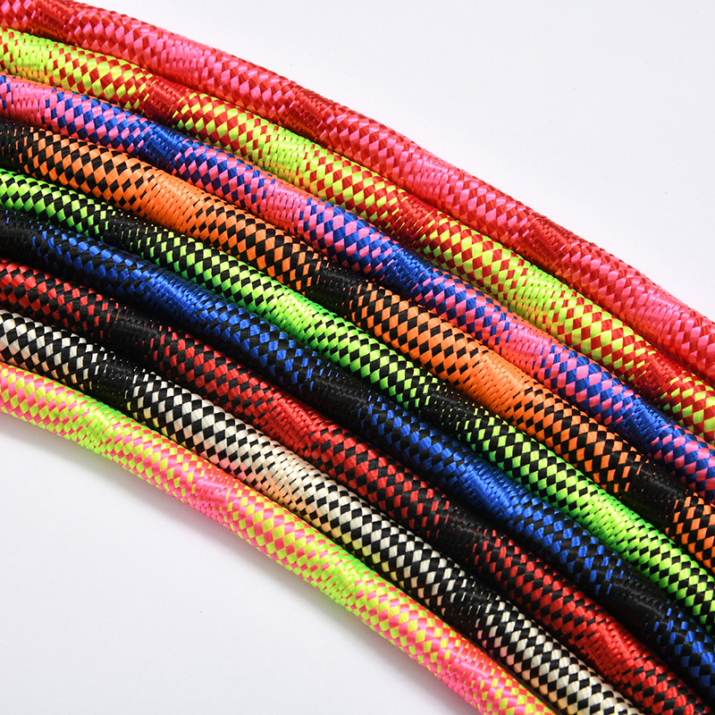 Color Nylon Rope Handmade DIY Binding Colorful Ropes Windproof and Sun-Resistant Clothesline White Compound Rope