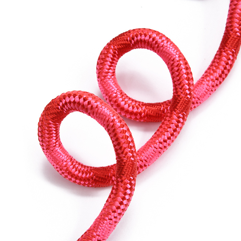 Color Nylon Rope Handmade DIY Binding Colorful Ropes Windproof and Sun-Resistant Clothesline White Compound Rope