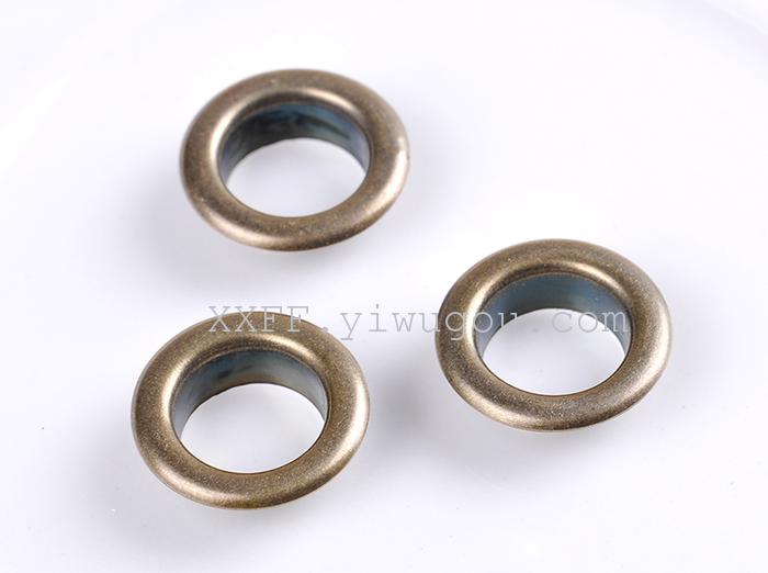 Supply of high quality color blank white LAT iron eyelet fashion metal eyelet Supply of high quality color blank white LAT iron eyelet fashion metal eyelet