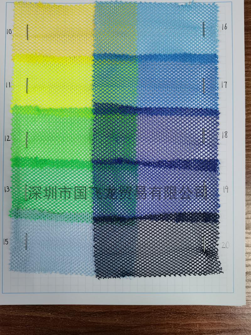 For Hat Clothing Handbag Accessories and Other Hands Tear-Proof 1mm Mesh Small Hexagonal Wire Net Polyester Eyelet Fabric For Hat Clothing Handbag Accessories and Other Hands Tear-Proof 1mm Mesh Small Hexagonal Wire Net Polyester Eyelet Fabric