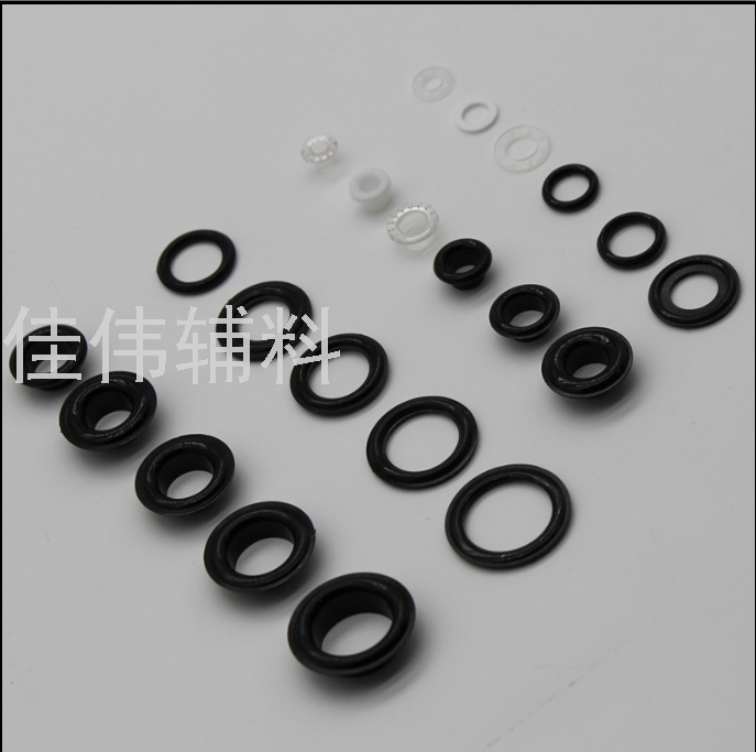 Plastic Eyelet Button Hollow Rivet Button Canvas Bag Buckle Nylon Buckle Thickened Transparent Tarpaulin Buckle Shoe Box