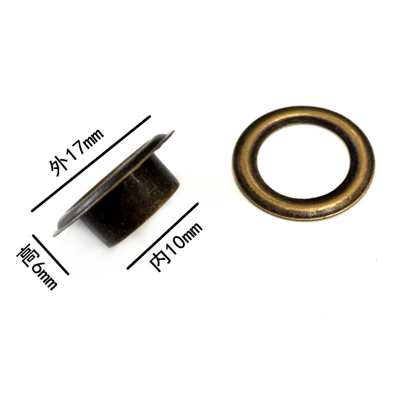 Manufacturer Metal Eyelet Button Eyelet Button Clothes Accessories Tarpaulin Buckle Clothing Luggage Buckle