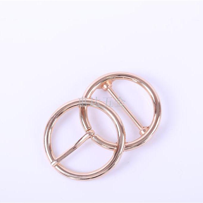 Spot round metal three-speed buckle belt buckle belt buckle wind coat buckle