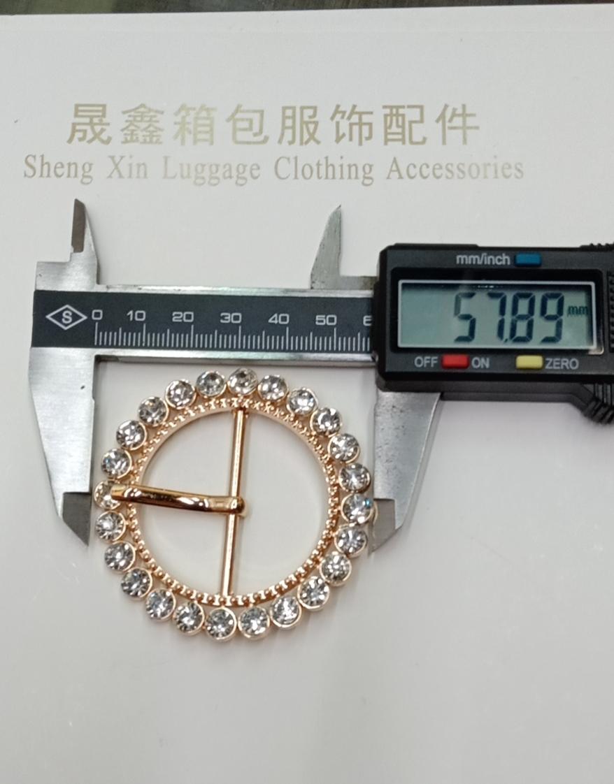 Drill Bit Buckle Pearl Buckle Clothing Button Belt Buckle Luggage Buckle Environmental Protection Zinc Alloy Metal Buckle