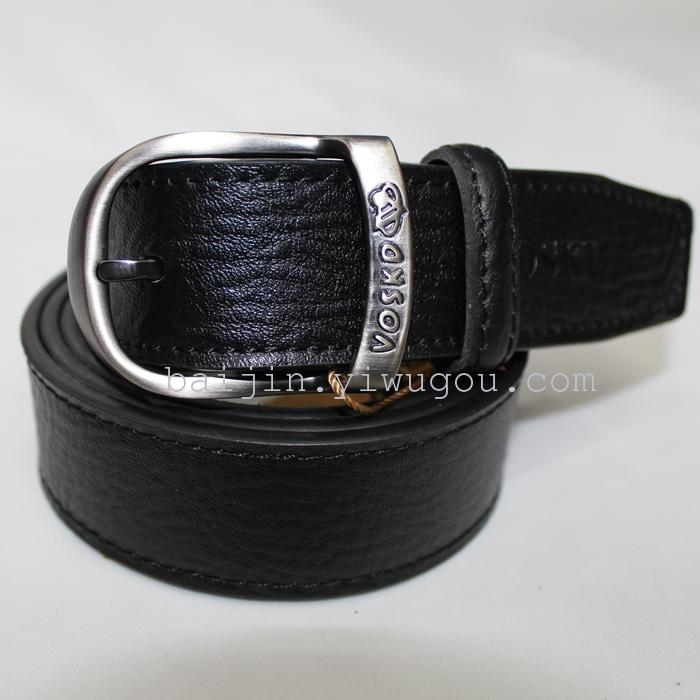 Fu shi - inch three - drop braille pin leather belt buckle classic leather belt wholesale Fu shi - inch three - drop braille pin leather belt buckle classic leather belt wholesale