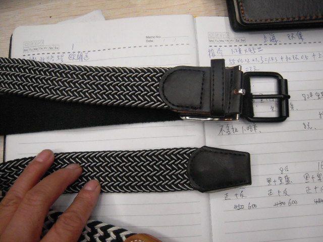 Outdoor tactical belt buckle PP belt