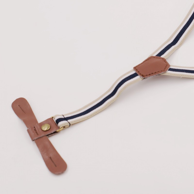 1.5cm Baby Copper Parts Ear Elastic Belt Buckle Button Ear Overalls Accessories Suspenders
