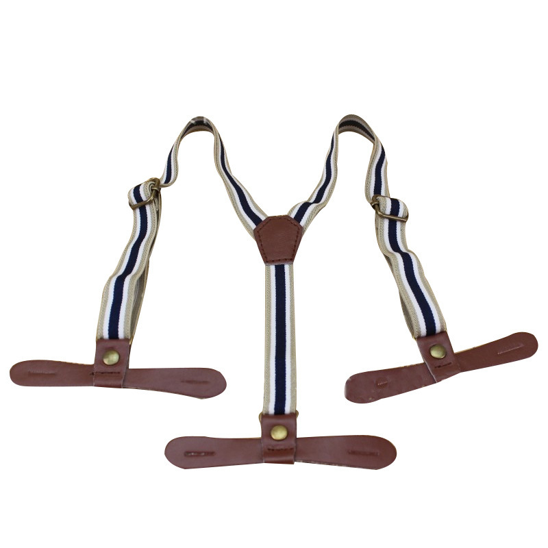 1.5cm Baby Copper Parts Ear Elastic Belt Buckle Button Ear Overalls Accessories Suspenders