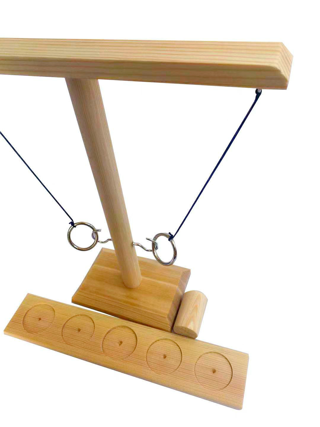 Adult Interactive Bar Desktop Shooting Throwing Ring Hook Toy Wooden Hanging Ring Throwing Game Throwing Music Direct Supply