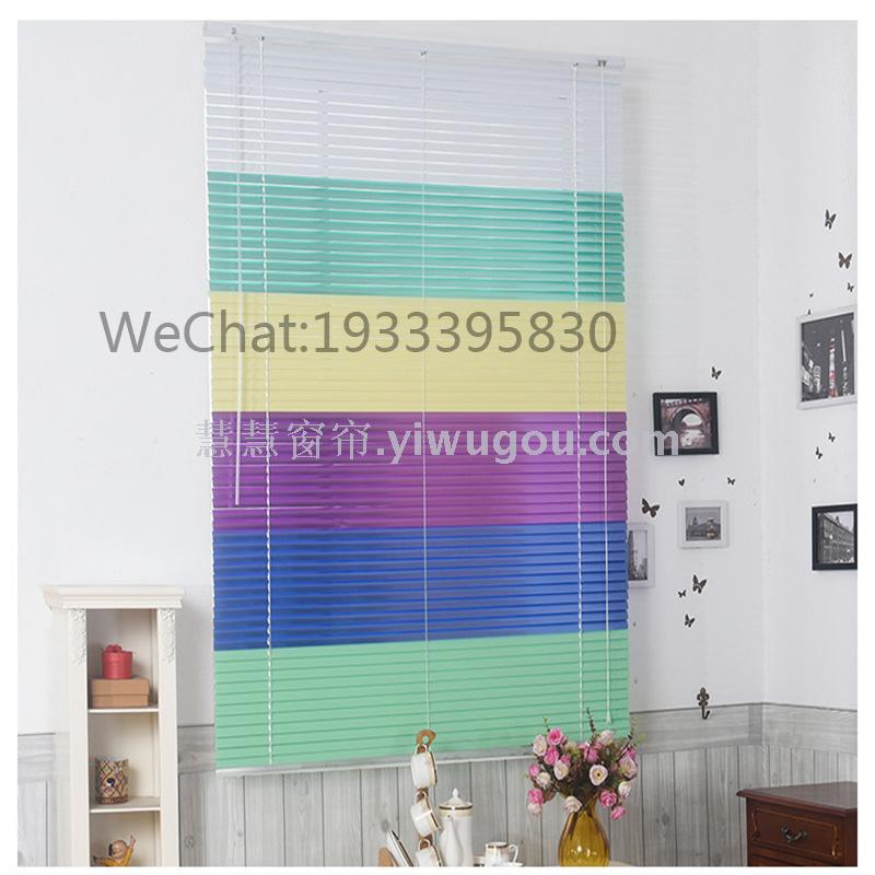 Supply aluminum alloy louvres louvres office universal hook louvres shade sun protection rope louvres