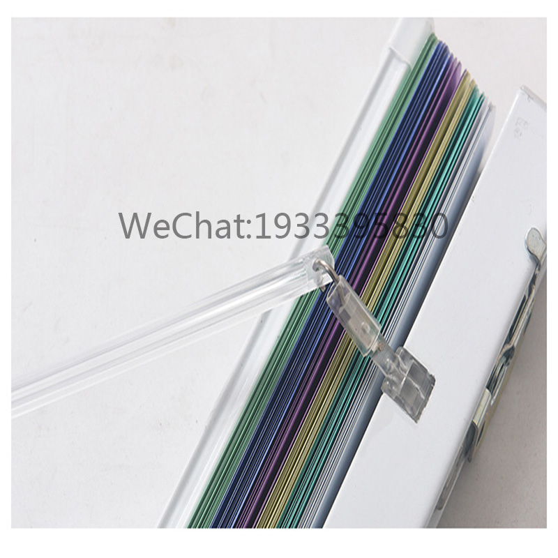 Supply aluminum alloy louvres louvres office universal hook louvres shade sun protection rope louvres