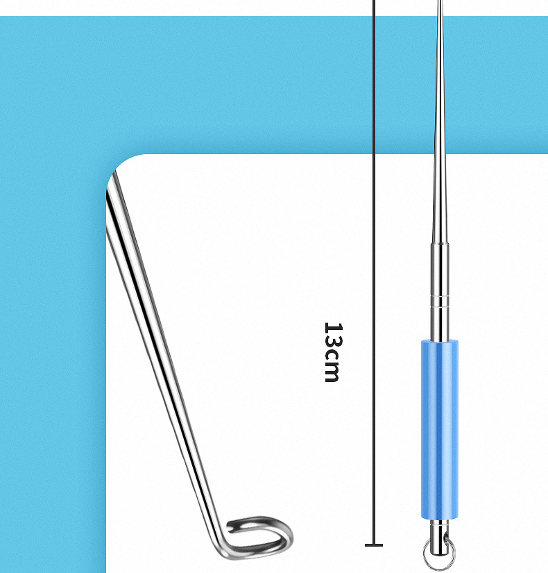 Deep Throat Stainless Steel Tripping Gear Hook Remover Fish Extractor MultiFunction Hook Remover Fishing Hoy Remover Deep Throat Stainless Steel Tripping Gear Hook Remover Fish Extractor MultiFunction Hook Remover Fishing Hoy Remover
