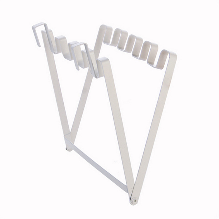 Japanese Style Cabinet Door Back Garbage Bag Bracket Hook Kitchen Plastic Bag Hanging Rack Japanese Style Home Kitchen