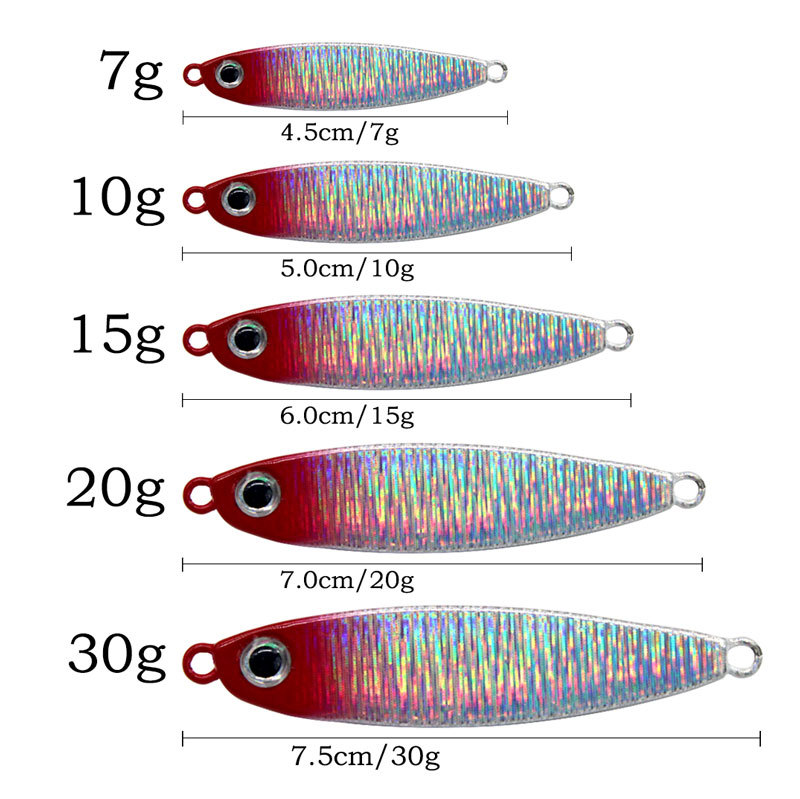 Bait Explosion Fishing Shore Cast Lure Iron Plate Fish Lead Iron Plate with Blood Trough Hook Lure Bait Fishing Gear