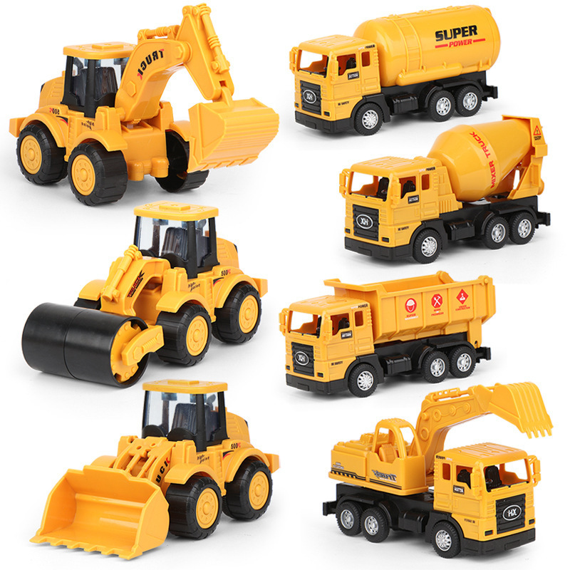 toys Large excavator baby excavator excavator toy hook machine Inertial engineering child toy car model car toy