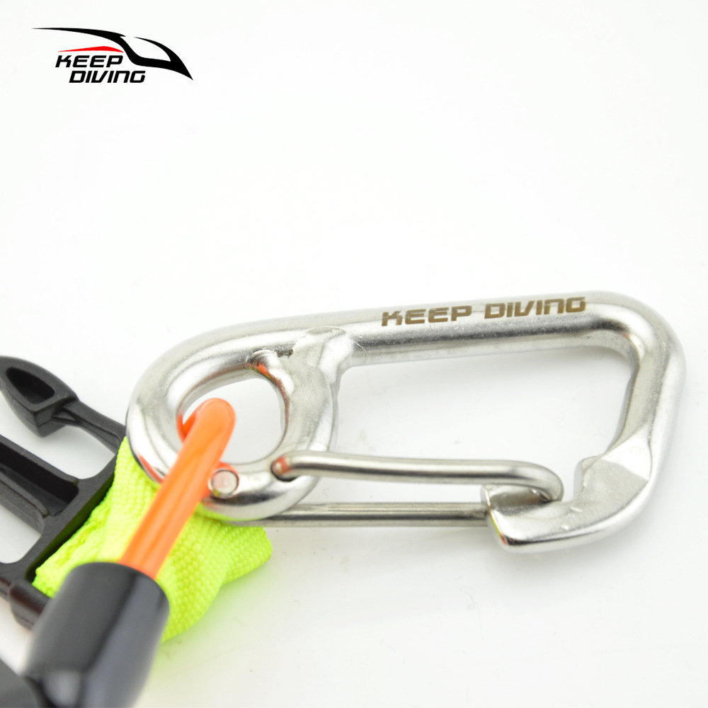 Diving Accessories Stainless Steel Spring Rope Telescopic Rope Diving Camera Lanyard Hook Anti-Separation Rope SSA-FDS21
